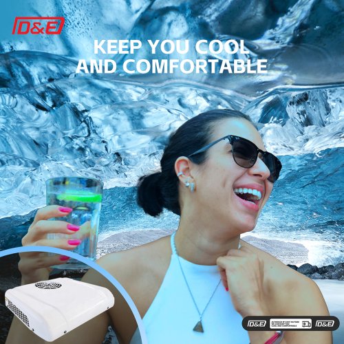 工厂卡车RV露营车集成车顶停车场12v 24v空调旋转压缩机带滤光器的无刷电机